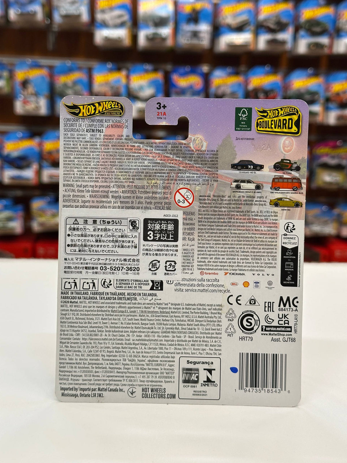 1/64 Hot Wheels 1973 Volvo 142 GL