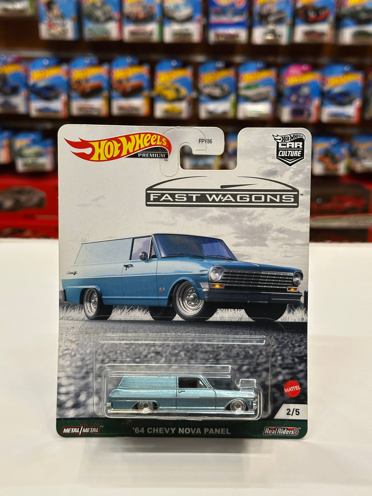 1/64 Hot Wheels 1964 Chevy Nova Panel