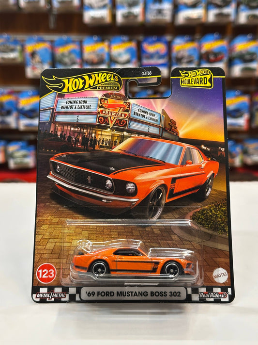 1/64 Hot Wheels 1969 Ford Mustang Boss 302