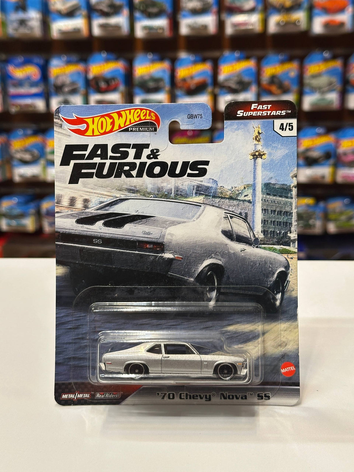 1/64 Hot Wheels 1970 Chevy Nova SS