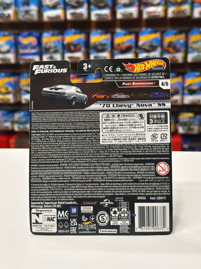 1/64 Hot Wheels 1970 Chevy Nova SS