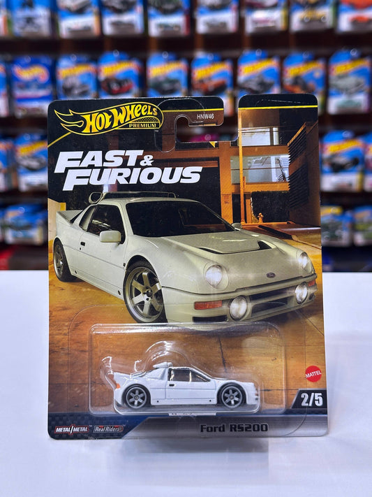 1/64 Hot Wheels Ford RS200