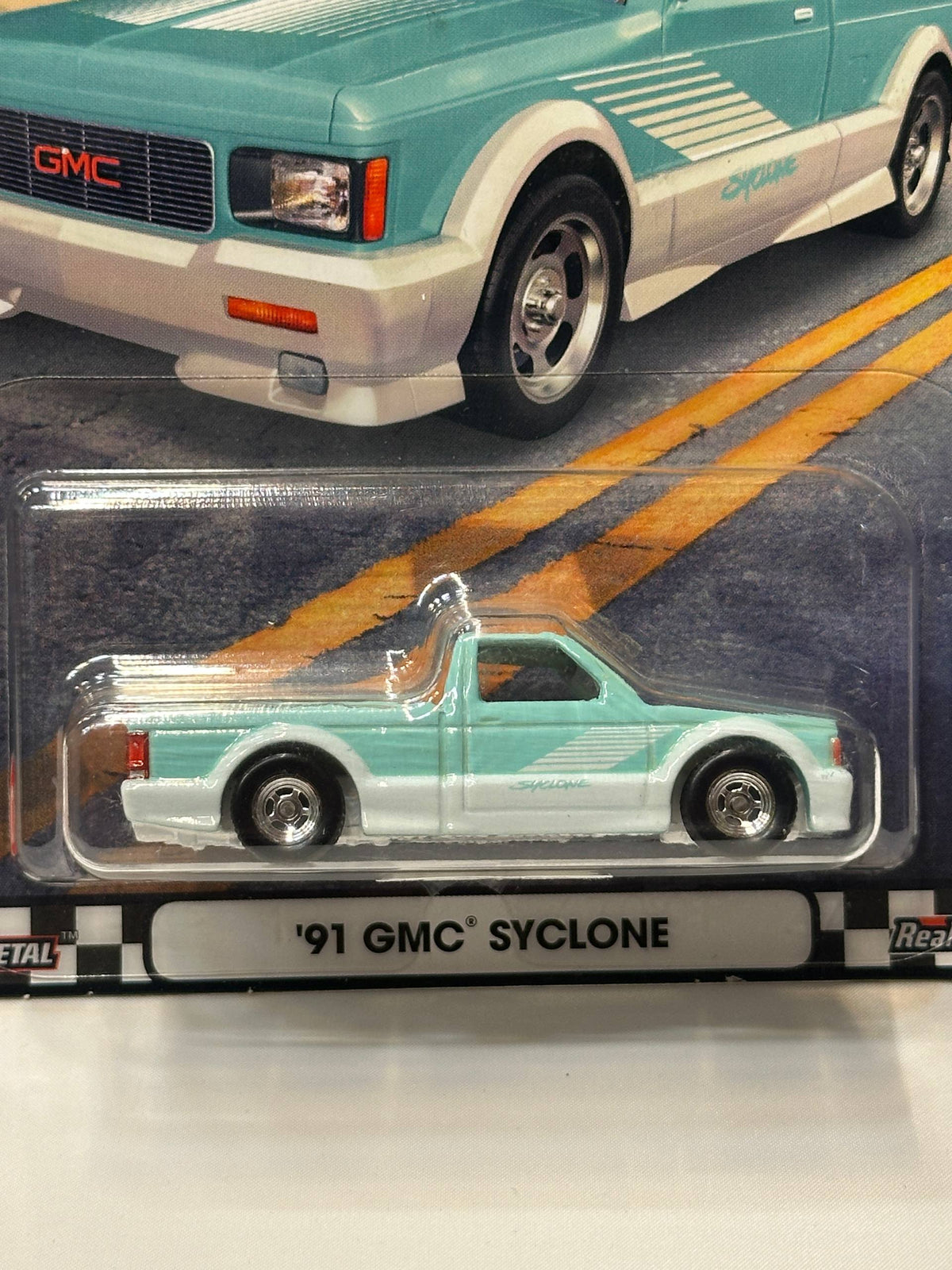 1/64 Hot Wheels 1991 GMC Syclone