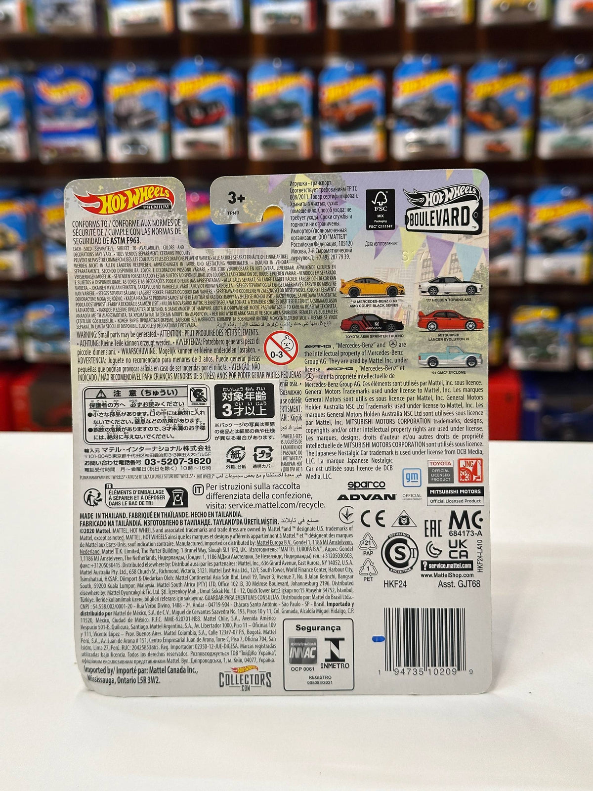 1/64 Hot Wheels 1991 GMC Syclone