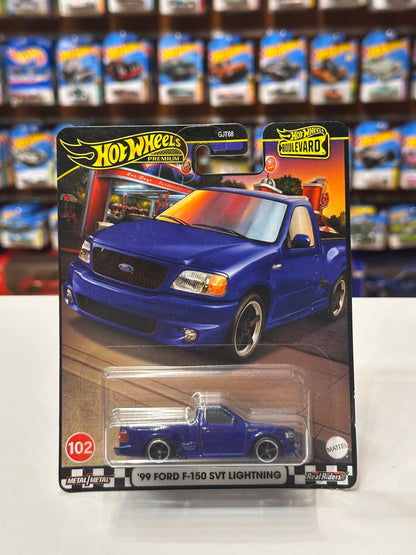 1/64 Hot Wheels 1999 Ford F-150 SVT Lightning