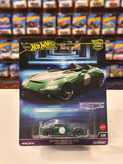 1/64 Hotwheels Aston Martin V12 Speedster