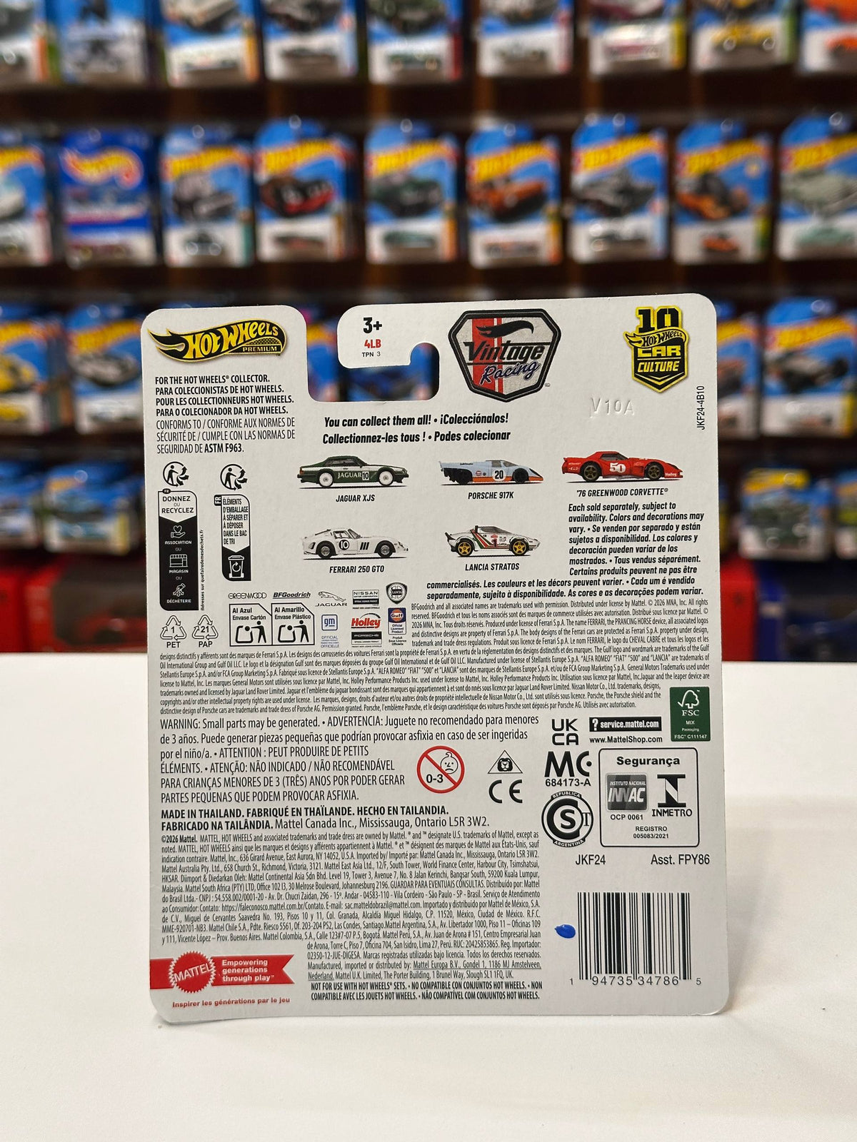 1/64 Hotwheels 76 Greenwood Corvette