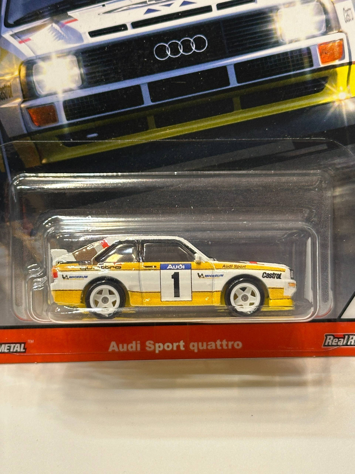 1/64 Hotwheels Audi Sport Quattro