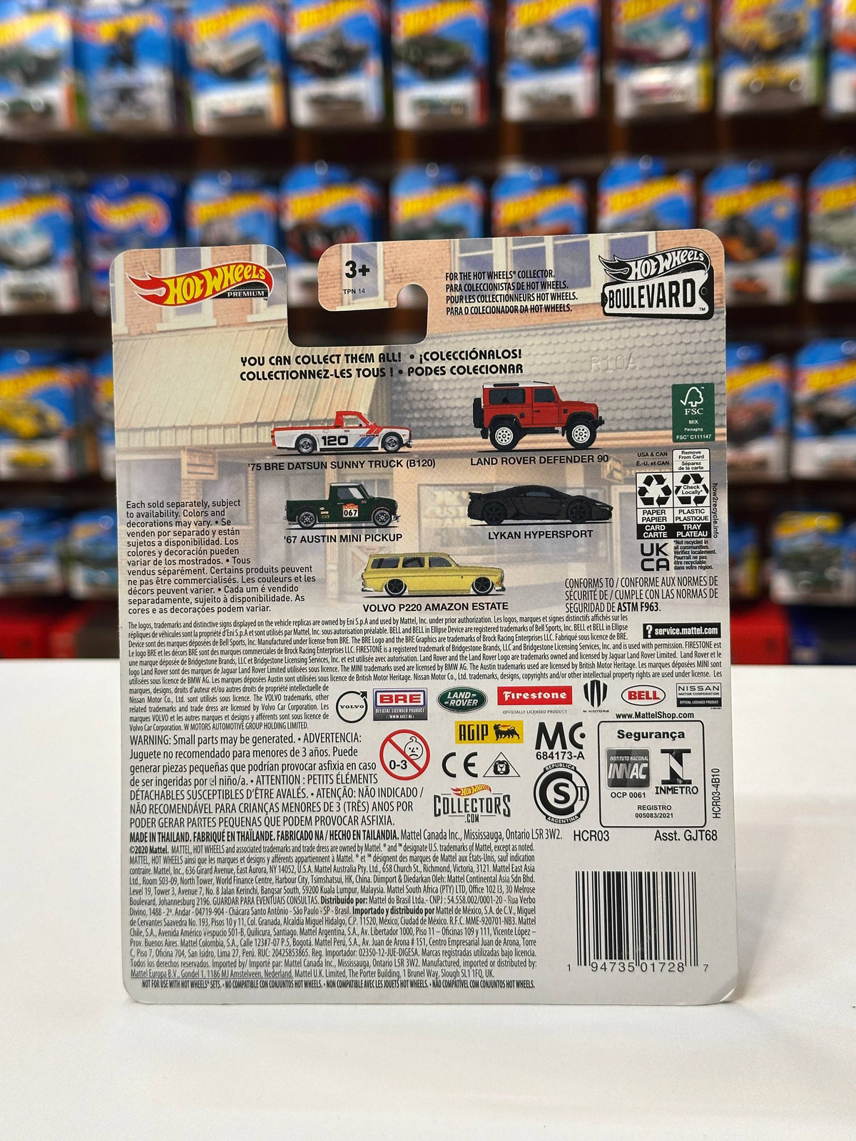1/64 Hotwheels 67 Austin Mini Pickup
