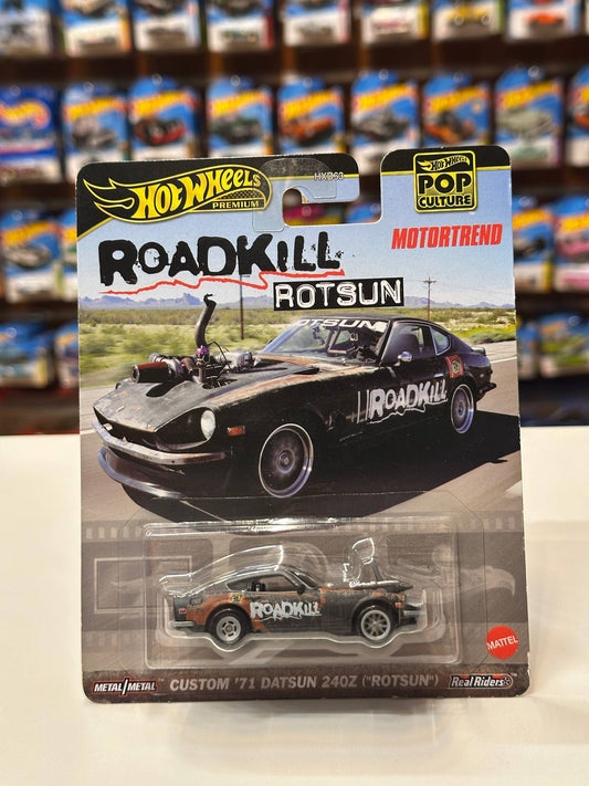 1/64 Hotwheels Custom 71 Datsun 240z ("Rotsun")