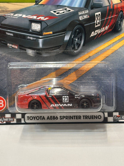 1/64 Hotwheels Toyota AE86 Sprinter Trueno