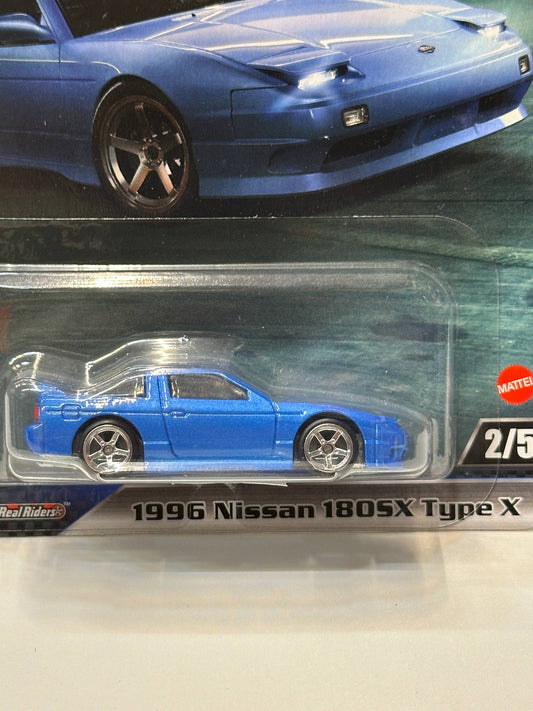 1/64 Hotwheels 1996 Nissan 180SX Type X