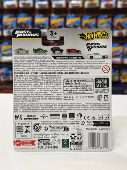 1/64 Hotwheels 1969 Ford Mustang Boss 302