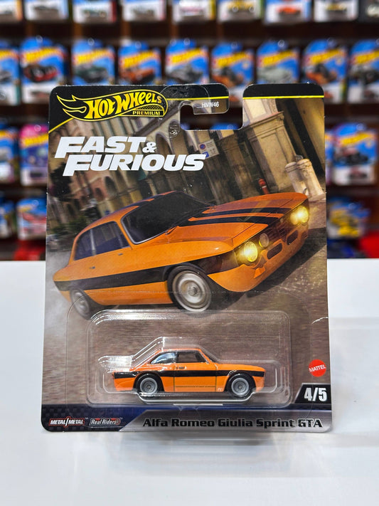 1/64 Hotwheels Alfa Romeo Giulia Sprint GTA