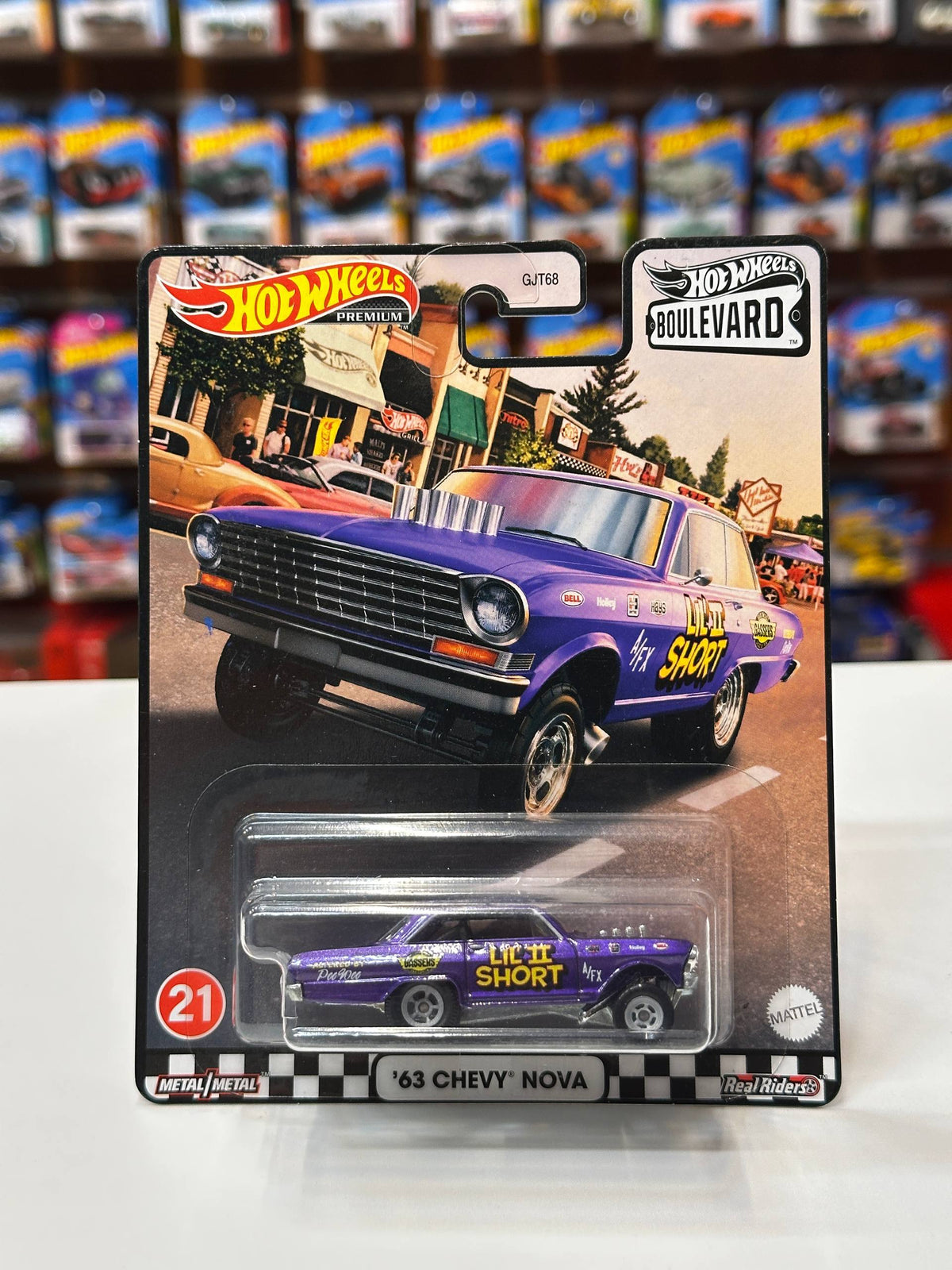 1/64 Hotwheels 63 Chevy Nova