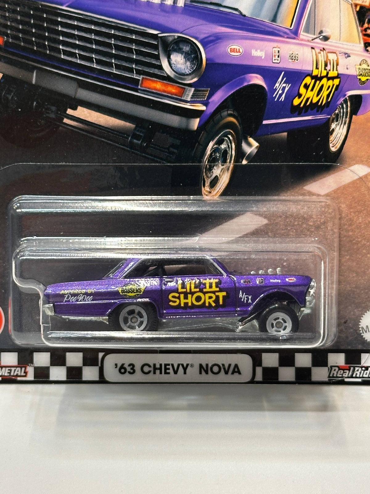 1/64 Hotwheels 63 Chevy Nova