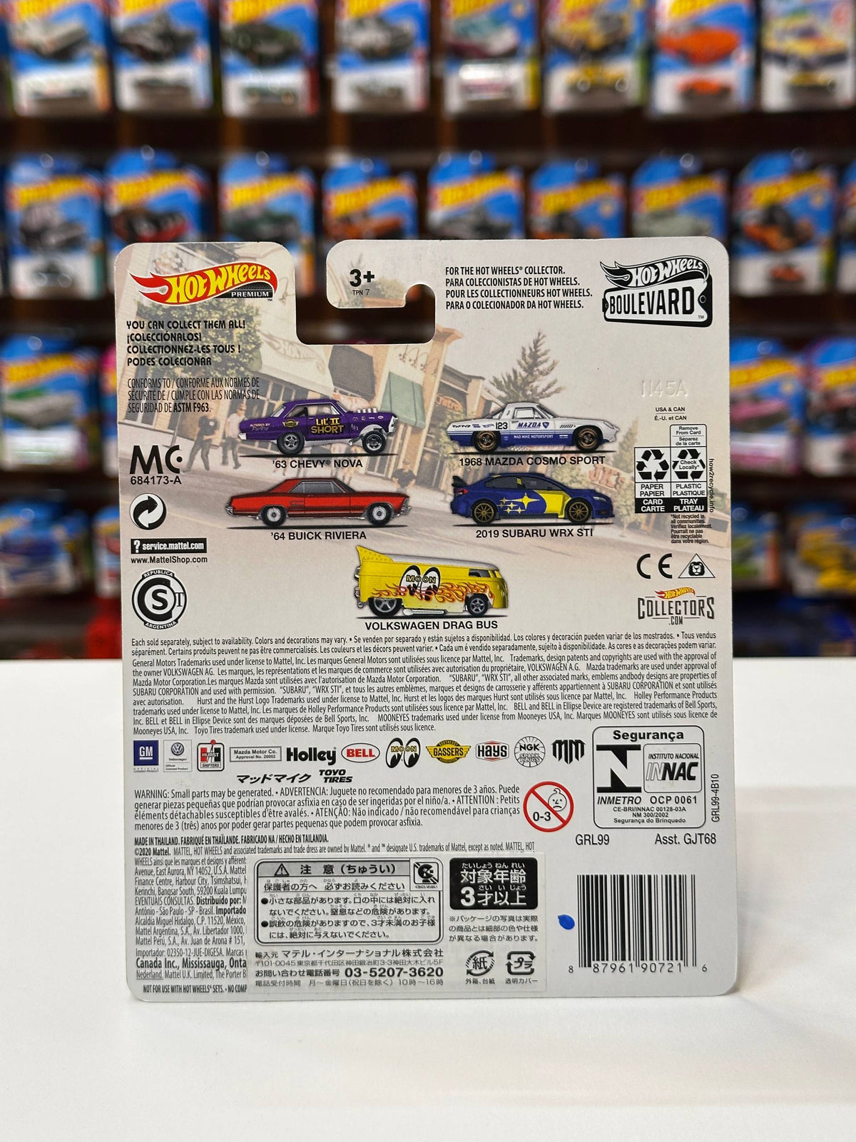 1/64 Hotwheels 63 Chevy Nova
