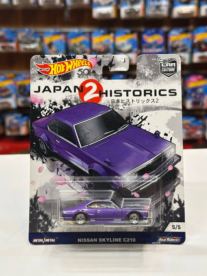 1/64 Diecast HotWheels Nissan Skyline C210