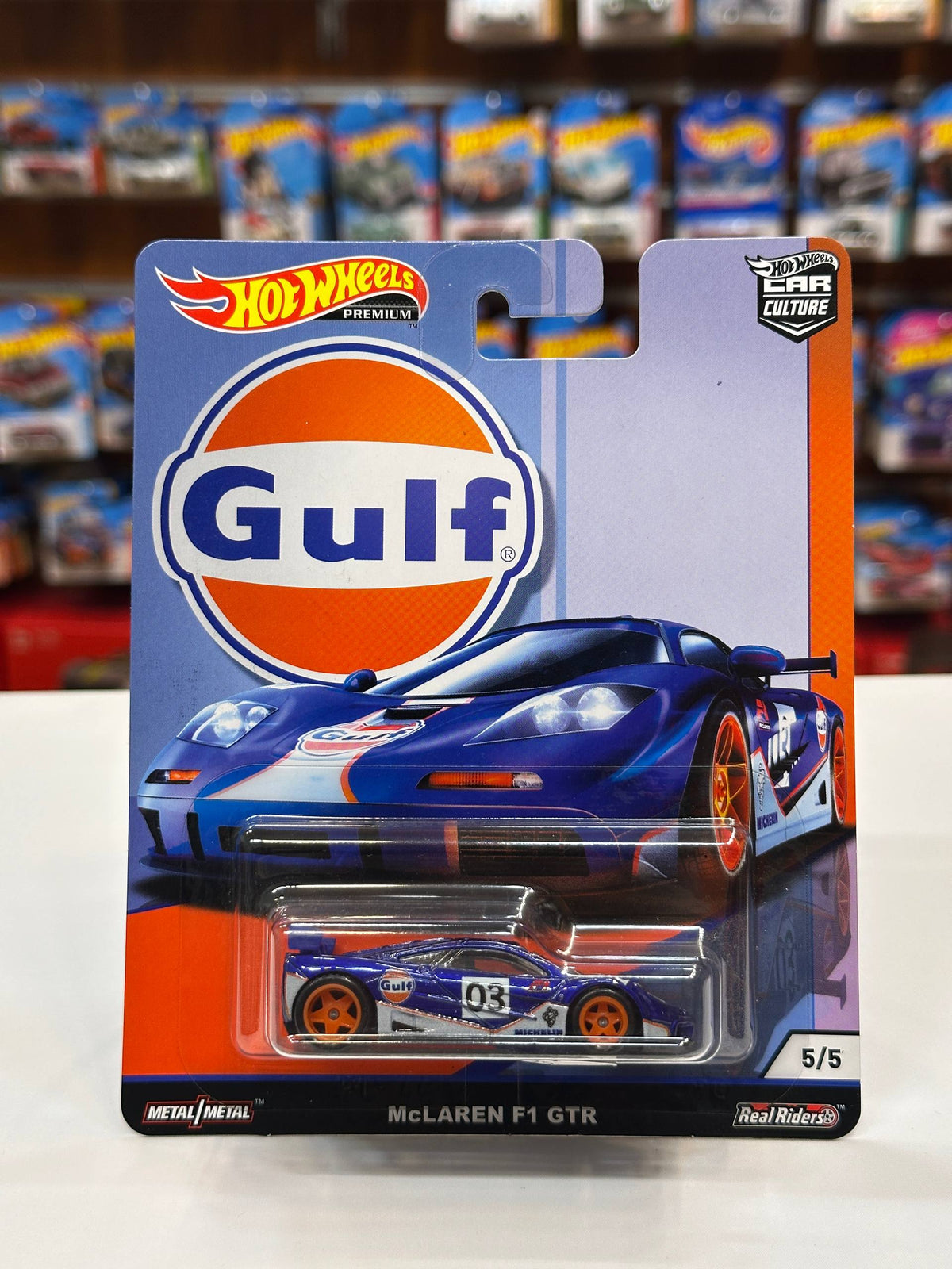 1/64 Diecast HotWheels McLaren F1 GTR