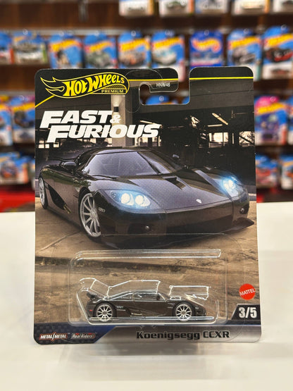 1/64 Diecast HotWheels Fast & Furious Koenigsegg CCXR
