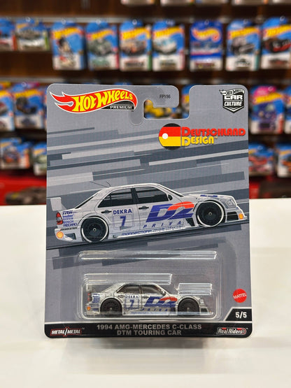 1/64 Diecast HotWheels 1994 AMG Mercedes C-Class DTM Touring Car