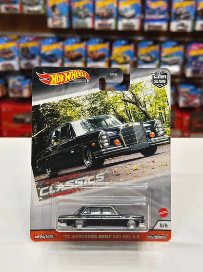 1/64 Diecast HotWheels Mercedes Benz 280 SEL 4.5