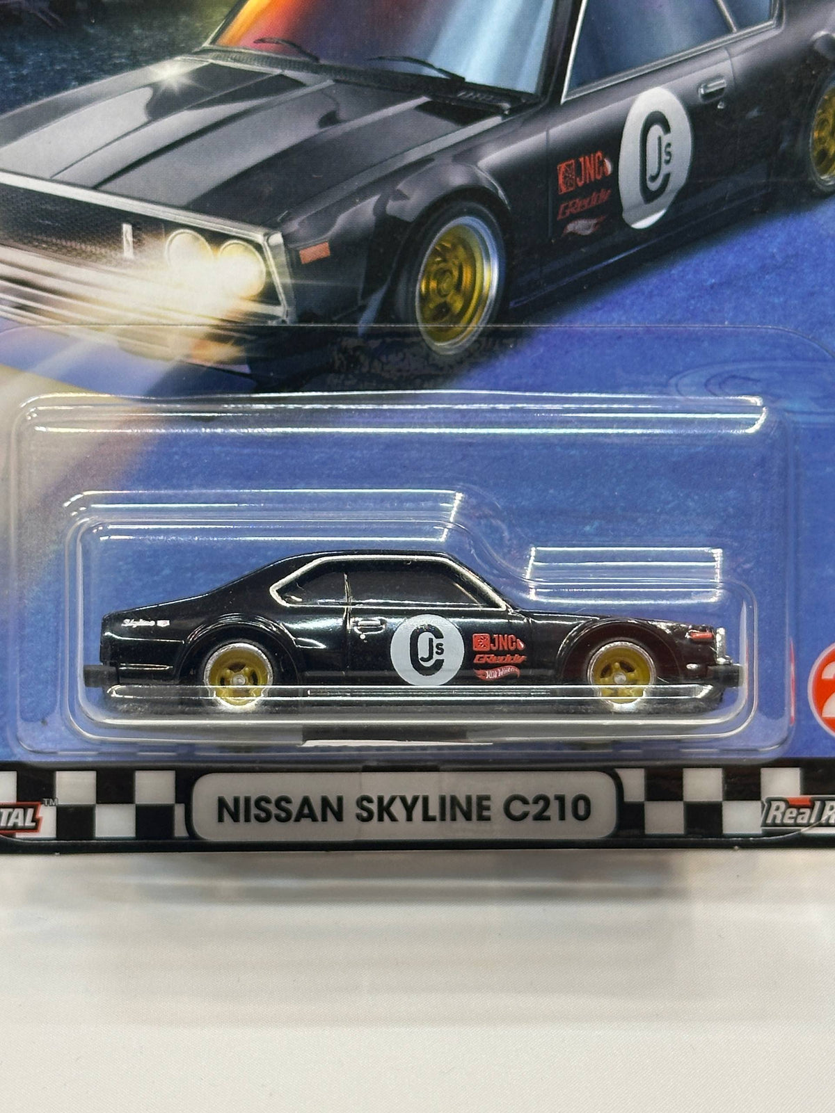 1/64 Diecast HotWheels Nissan Skyline C210