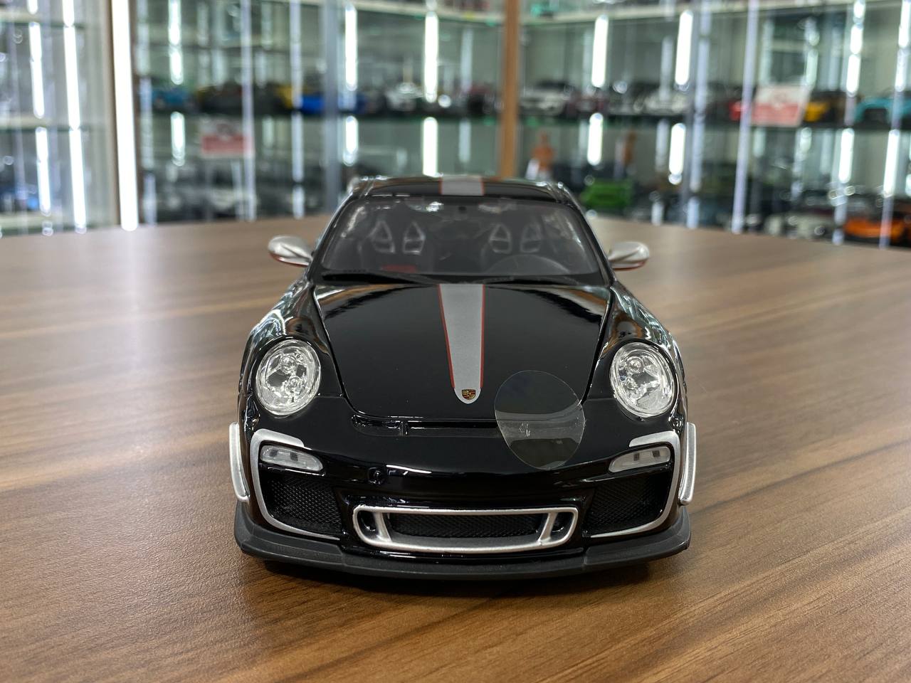 1/18 Diecast Porsche 911 GT3 RS 4.0 Black  Bburago Scale Model Car