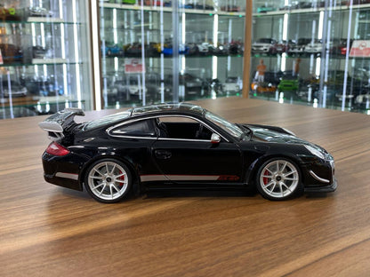 1/18 Diecast Porsche 911 GT3 RS 4.0 Black  Bburago Scale Model Car