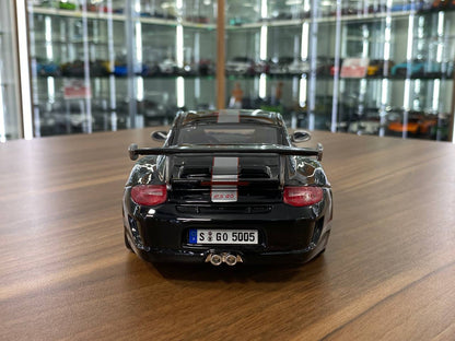 1/18 Diecast Porsche 911 GT3 RS 4.0 Black  Bburago Scale Model Car