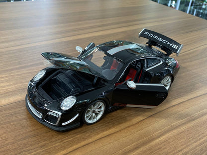 1/18 Diecast Porsche 911 GT3 RS 4.0 Black  Bburago Scale Model Car