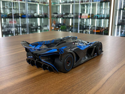 1/18 Diecast Bugatti Bolide Blue Bburago Scale Model Car