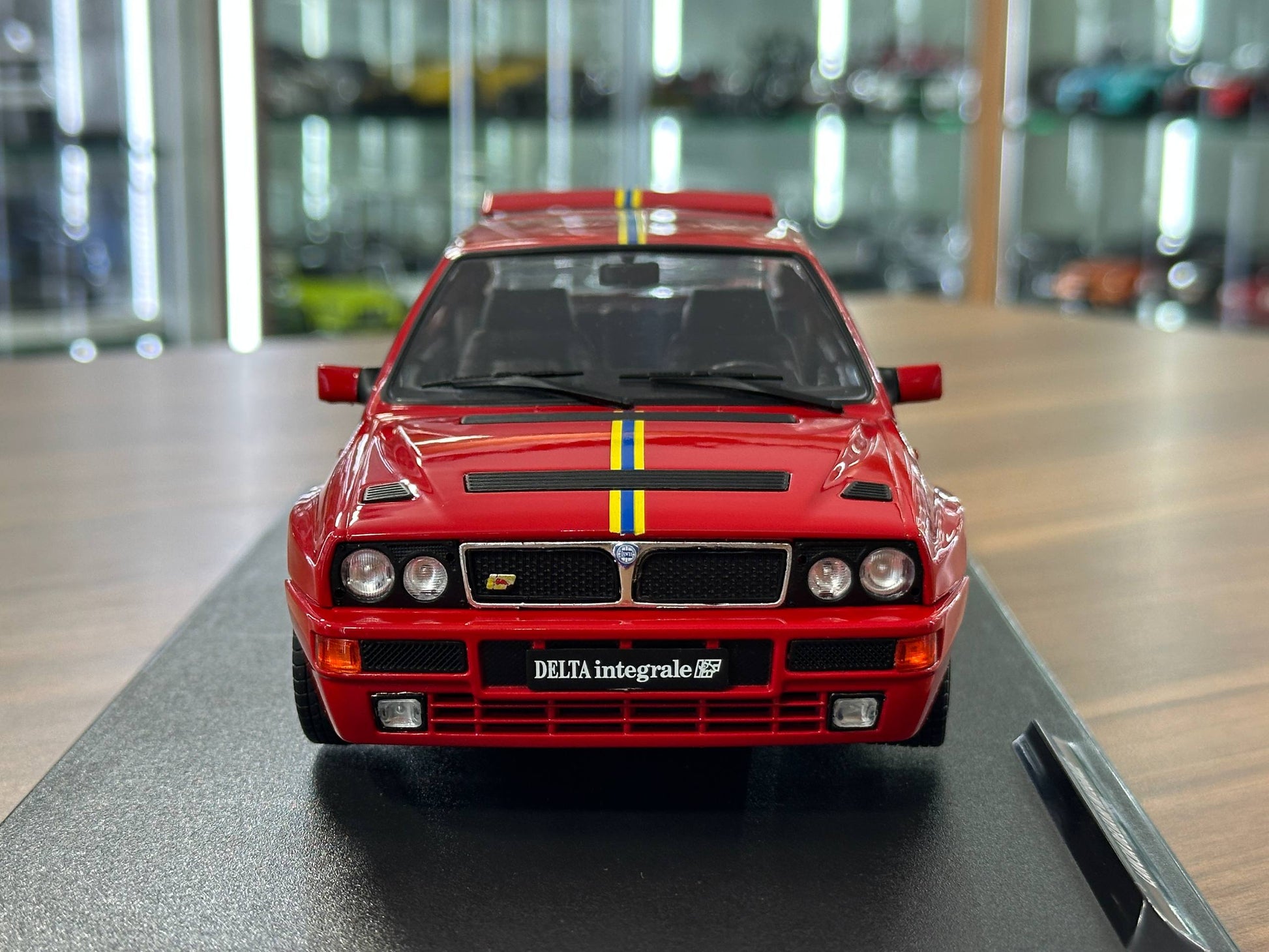 1/18 Diecast Lancia Delta HF Intergale 1995- Red by Solido