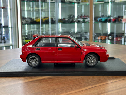 1/18 Diecast Lancia Delta HF Intergale 1995- Red by Solido