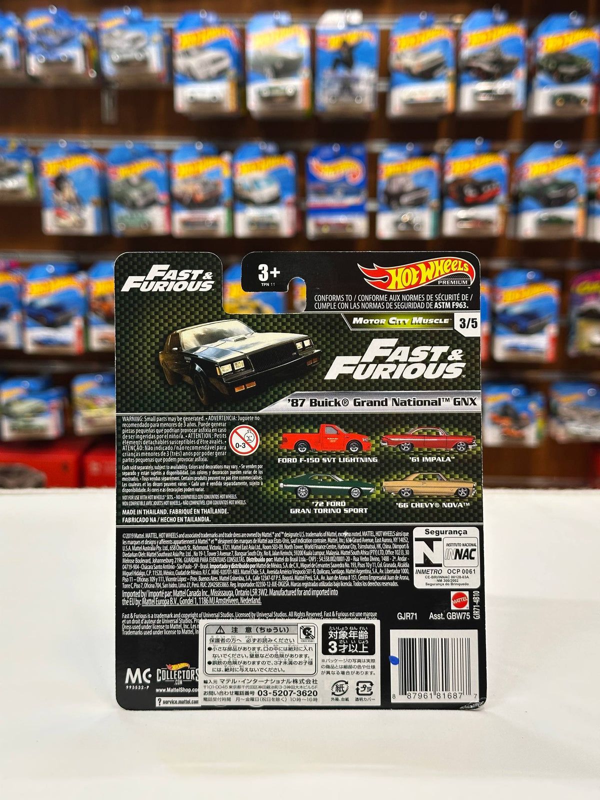 1/64 Diecast HotWheels Buick Grand National