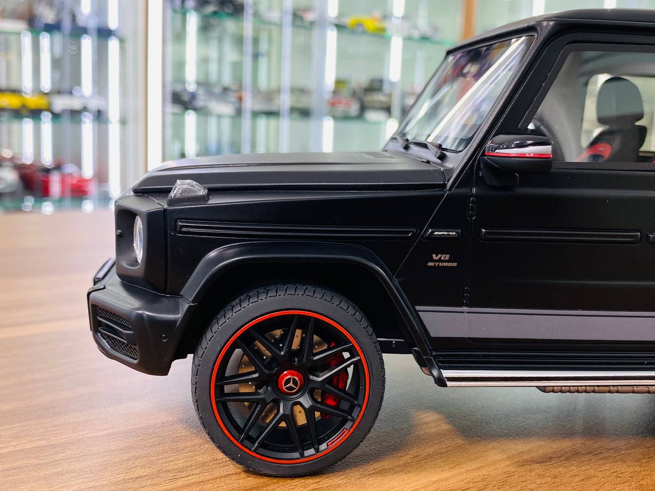 1/18 Resin GT Spirit Mercedes Benz AMG G-63 xffmw Edition Matt Black Limited 888 Pcs