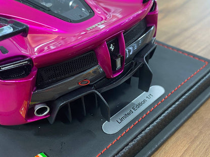 1/18 Resin Ferrari FXX K – BBR Models Flash Pink Limited 1 of 1