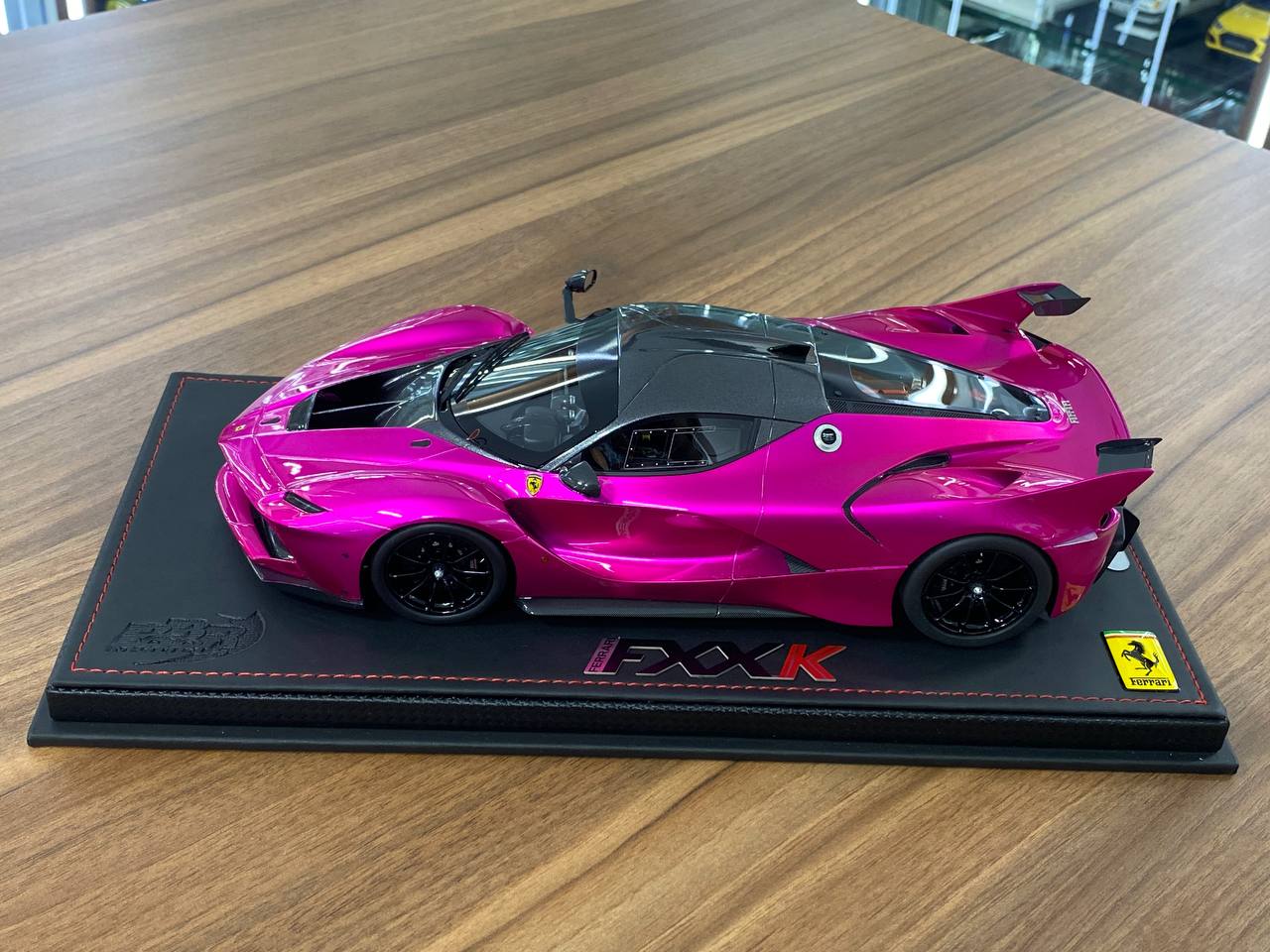 1/18 Resin Ferrari FXX K – BBR Models Flash Pink Limited 1 of 1
