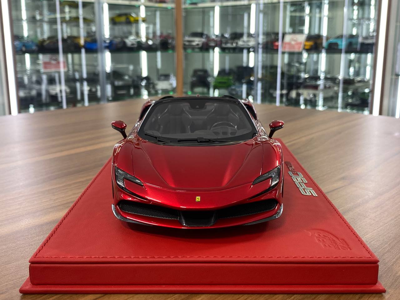 1/18 Resin Ferrari SF90 Spider F1 2007– BBR Models Metallic Red Limited 20 pcs