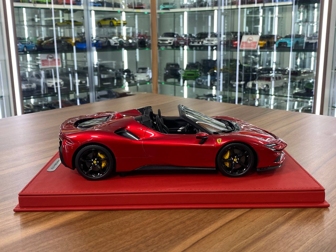 1/18 Resin Ferrari SF90 Spider F1 2007– BBR Models Metallic Red Limited 20 pcs