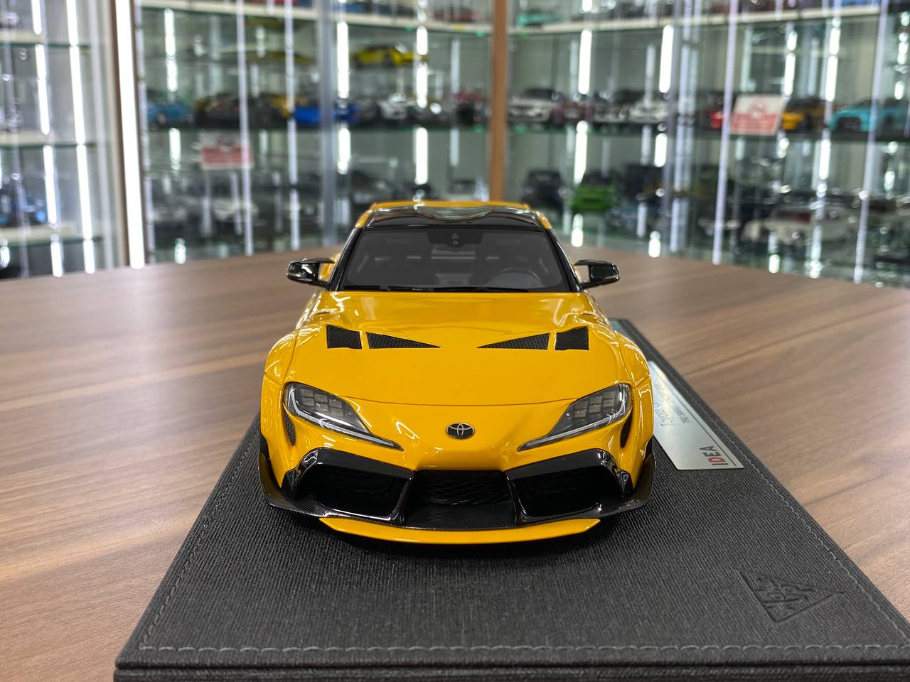 1/18 Resin Toyota Supra GR MK5 TRD 3000GT Concept 2019 – Make Up Lightning Yellow