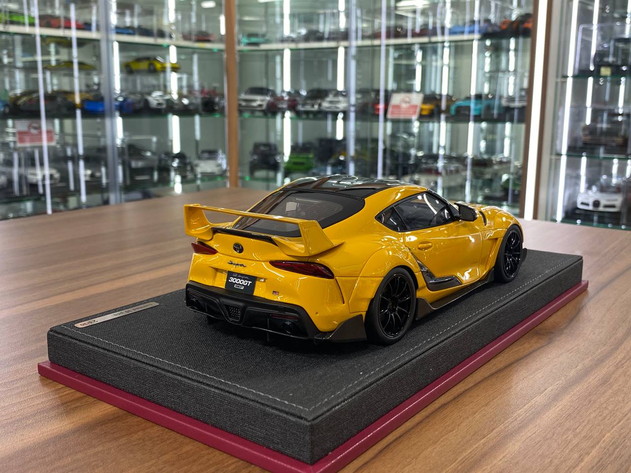 1/18 Resin Toyota Supra GR MK5 TRD 3000GT Concept 2019 – Make Up Lightning Yellow