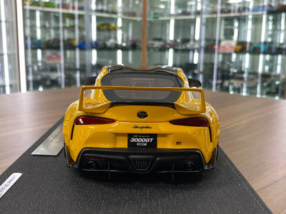 1/18 Resin Toyota Supra GR MK5 TRD 3000GT Concept 2019 – Make Up Lightning Yellow