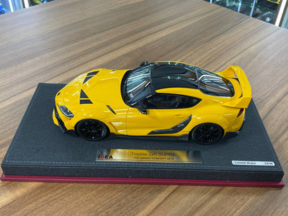 1/18 Resin Toyota Supra GR MK5 TRD 3000GT Concept 2019 – Make Up Lightning Yellow