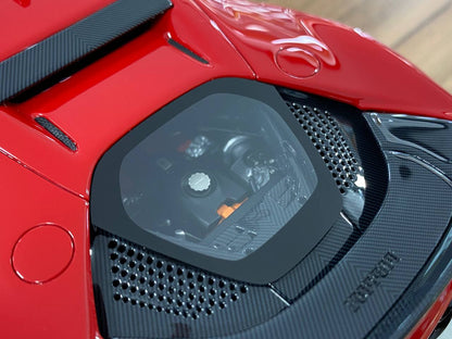 1/18 Resin Ferrari SF90 Stradale Novitec – Davis & Giovanni Rosso Corsa with Black Rims Limited 20 pcs