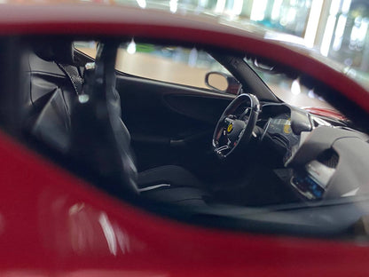 1/18 Resin Ferrari SF90 Stradale Novitec – Davis & Giovanni Rosso Corsa with Black Rims Limited 20 pcs