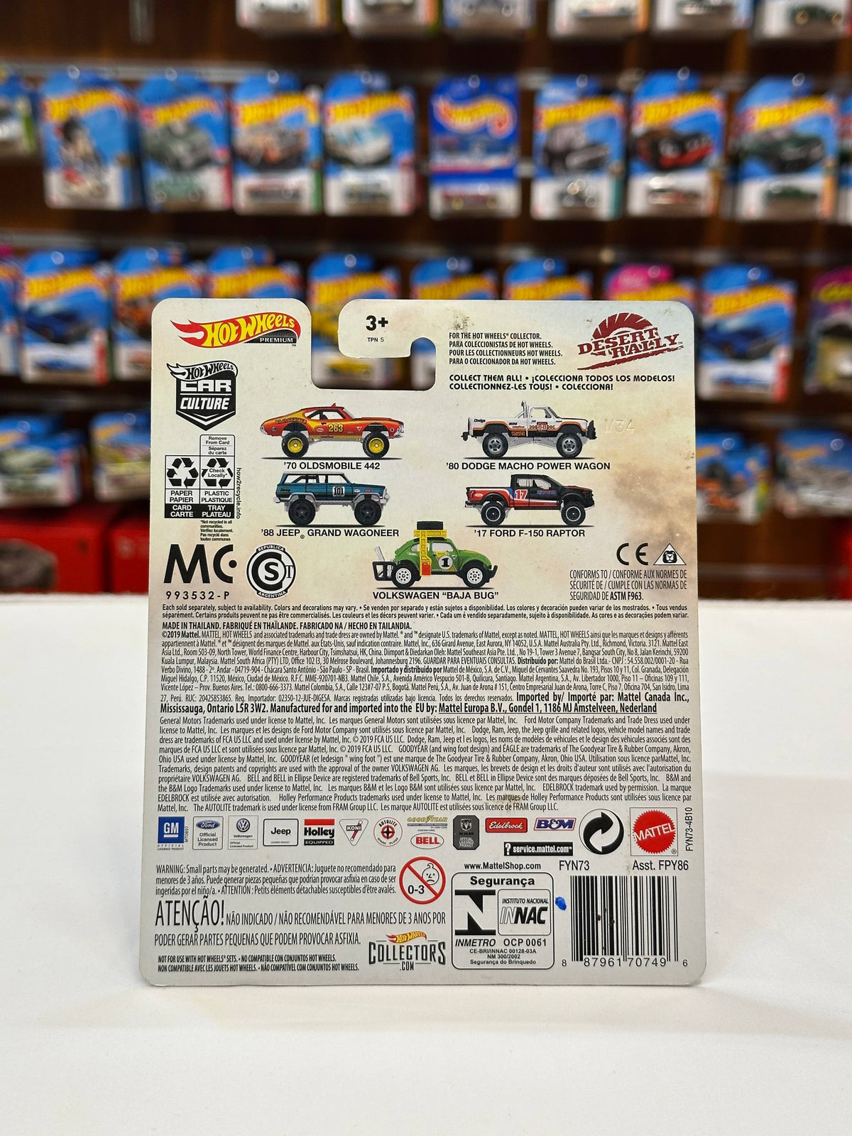 1/64 Diecast HotWheels Dodge Macho Power Wagon