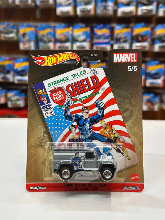 1/64 Diecast HotWheels Land Rover Defender 110 Hard Top