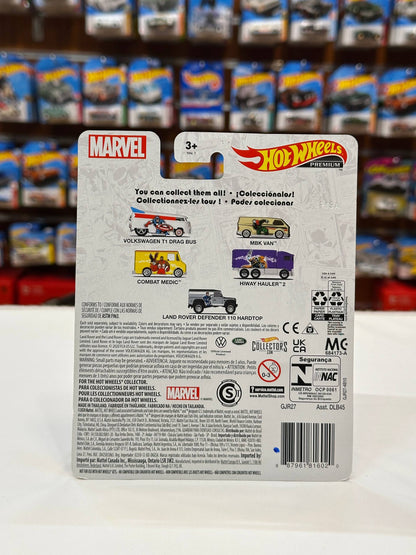 1/64 Diecast HotWheels Land Rover Defender 110 Hard Top