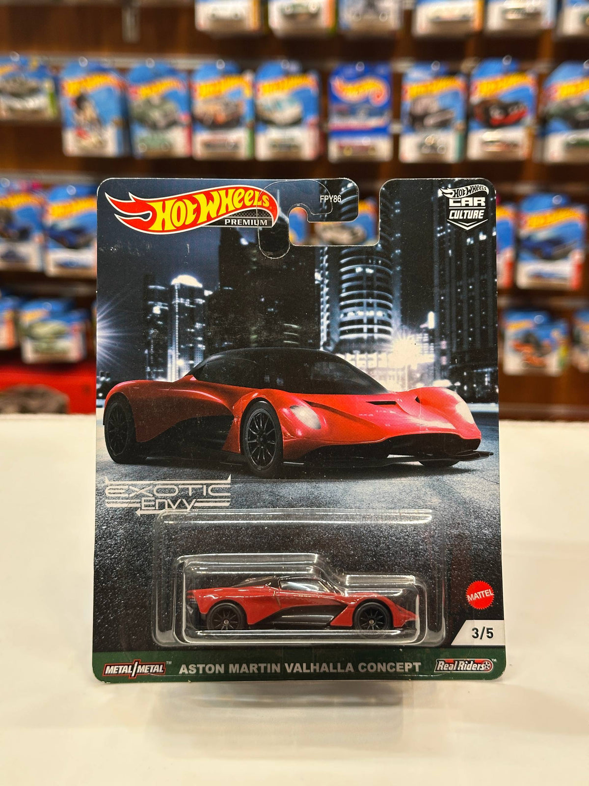 1/64 Diecast HotWheels Aston Martin Valhalla Concept